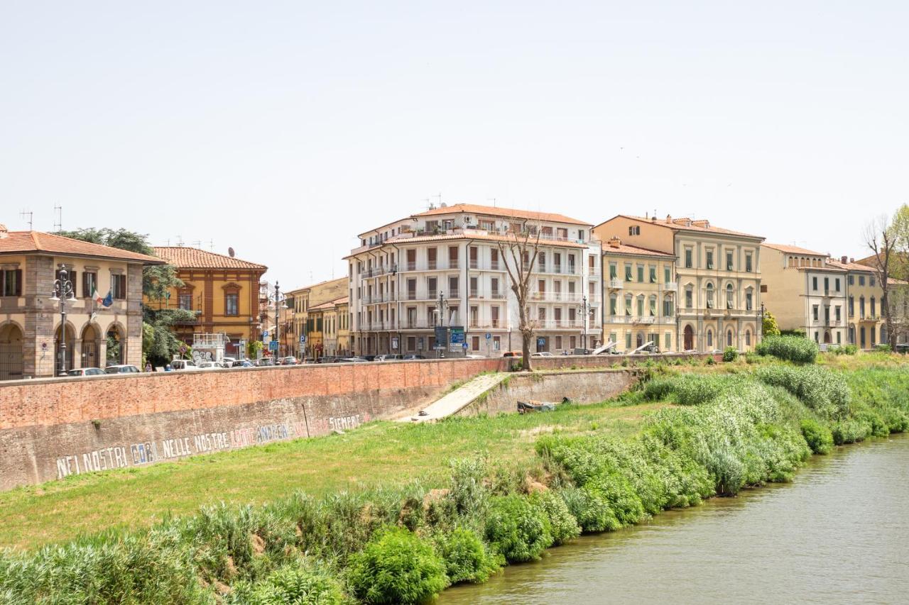 Modern Attics With Balconies And Panoramic View Pisa Exterior photo